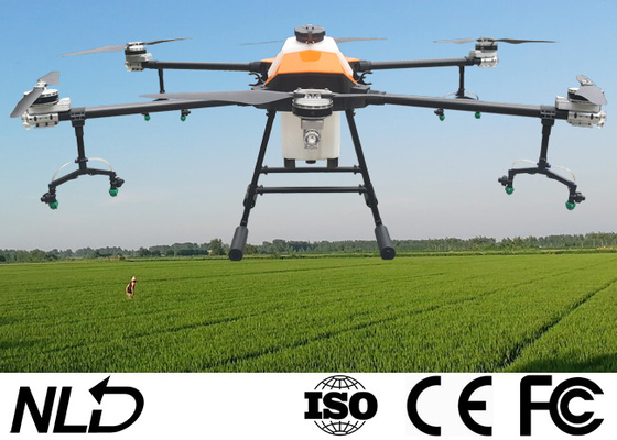 Carbon Fiber Frame Agriculture Pesticide Spraying Drone Foldable Crop Sprayer UAV