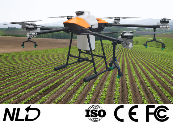 Aviation Aluminum Agriculture Spraying Drone Plant Protection UAV 6 Rotors