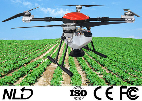 Agriculture 4 Rotors 10kg 10L Drone For Fertilizer Spraying